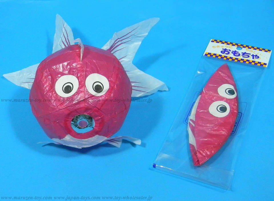 Paper Balloon - Goldfish(Red Only) (size 1) (nylon bag with header)