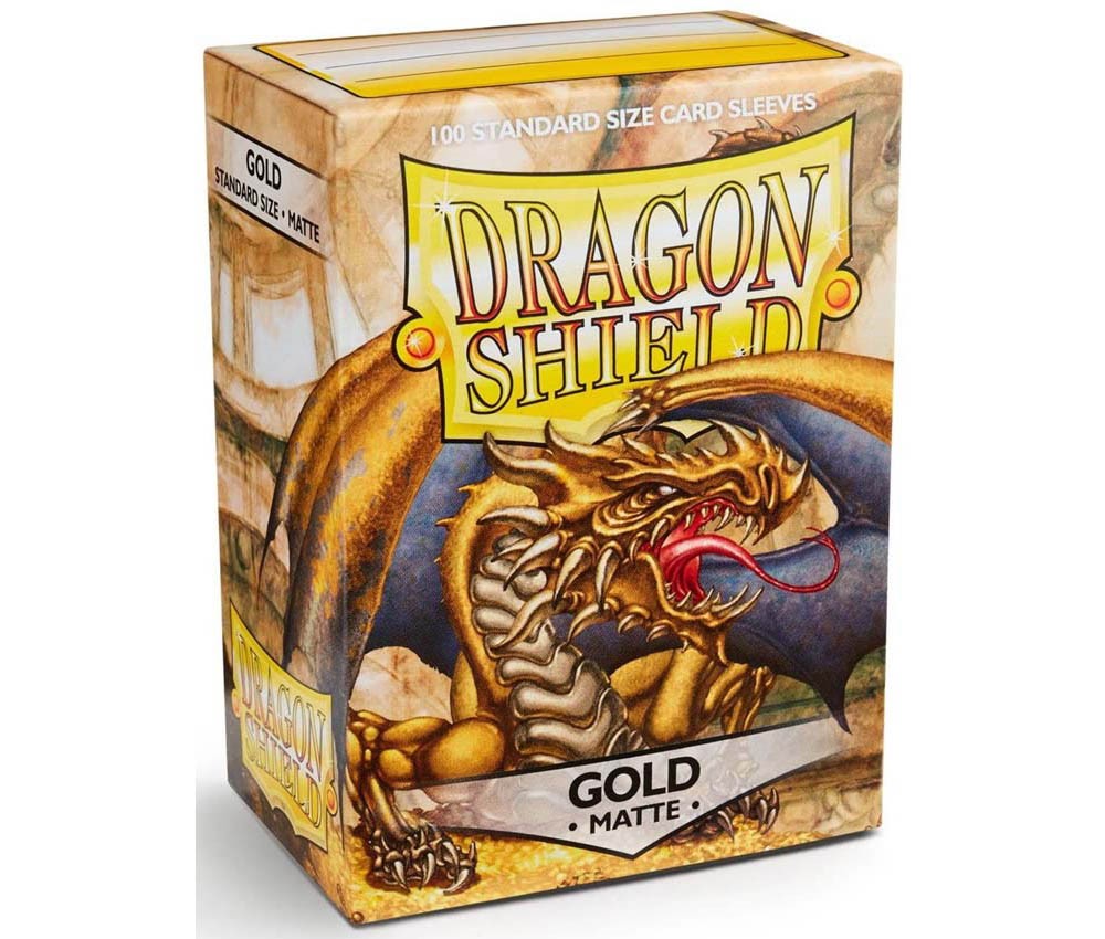 [ARCHAN TINMAN Dragon Shield] 11006D Shield Matte ST Gold