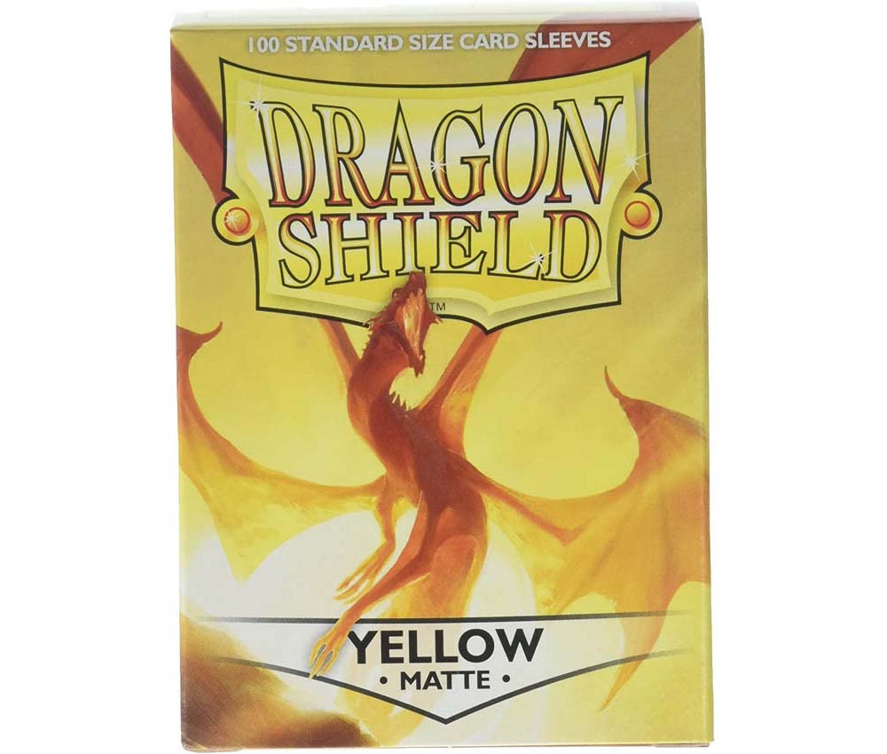 [ARCHAN TINMAN Dragon Shield] 11014D Shield Matte ST Yellow