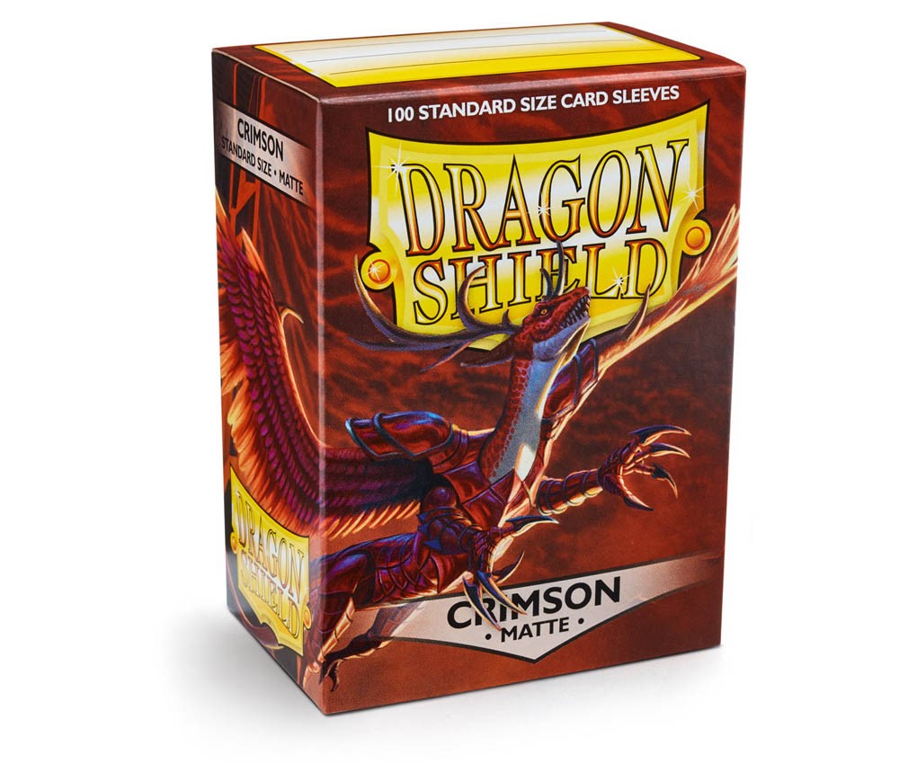[ARCHAN TINMAN Dragon Shield] 11021D Shield Matte ST Crimson