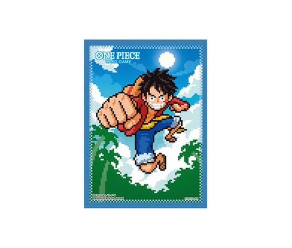 [BANDAI] ONE PIECE Card Game Sleeve 8 D : Monkey D. Luffy(Dot)