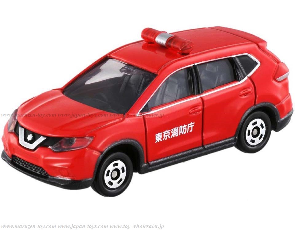 [TakaraTomy] Box Tomica No.1 Nissan X-TRAIL Fire Engine Command van 